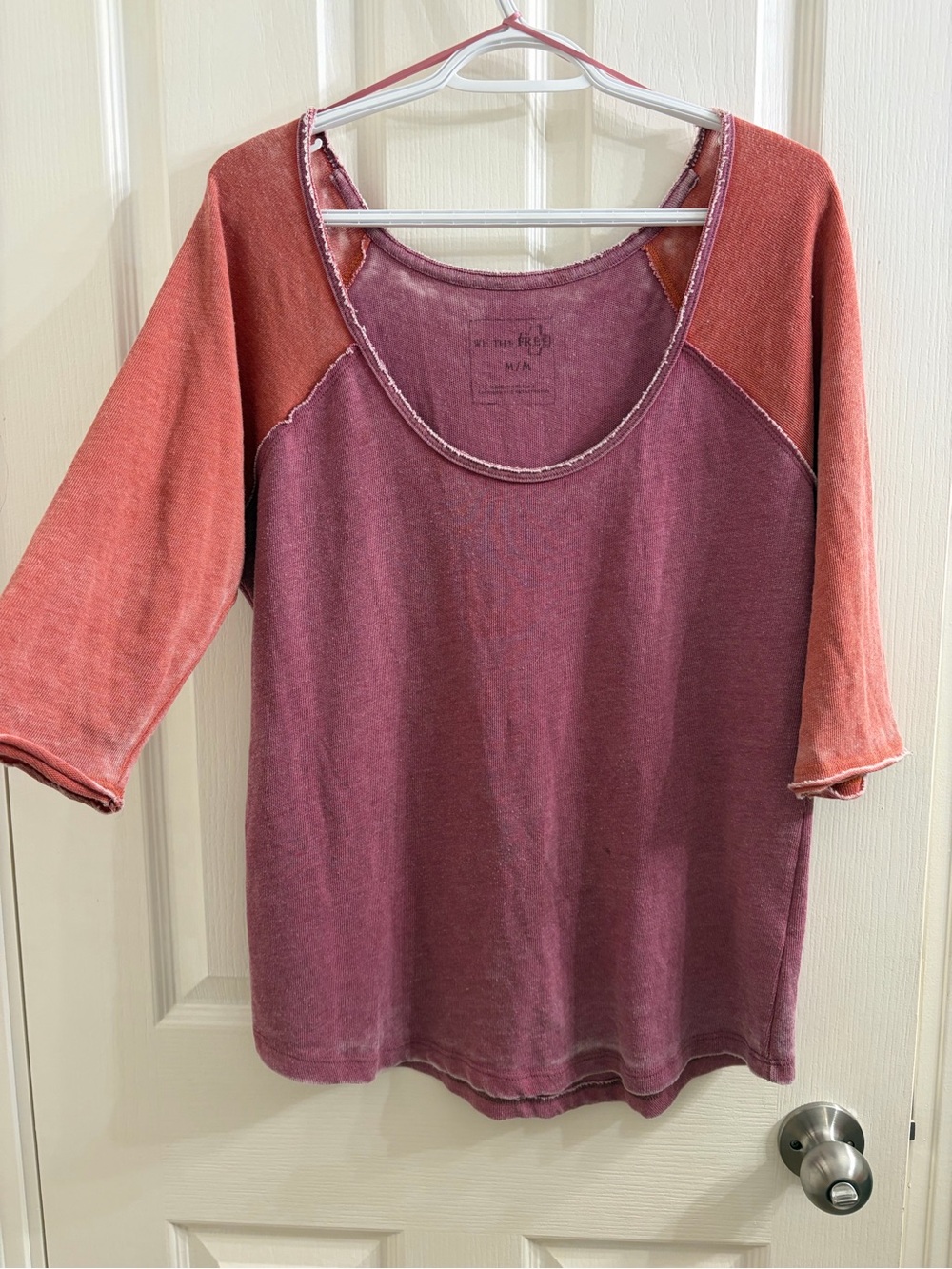We The Free by Free People 3/4 length sleeve top